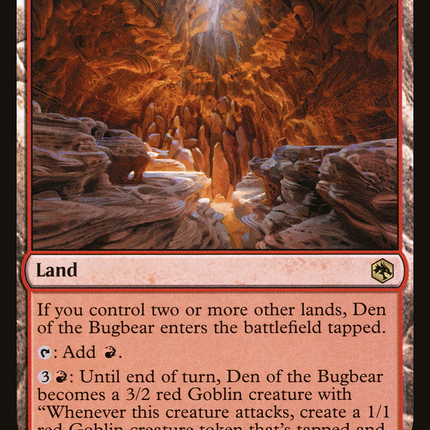 Den of the Bugbear [Adventures in the Forgotten Realms]