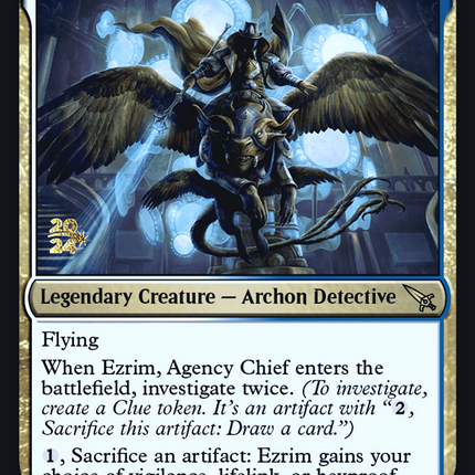 Ezrim, Agency Chief [Murders at Karlov Manor Promos] Prerelease Foil