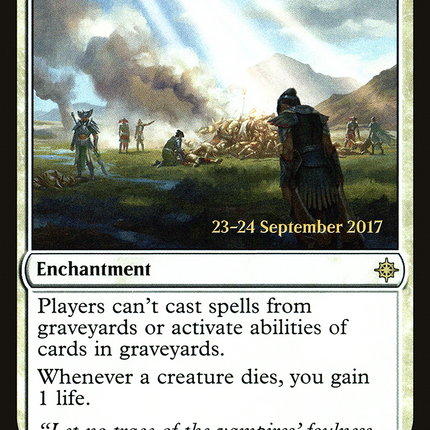 Ashes of the Abhorrent [Ixalan Promos] Prerelease Foil