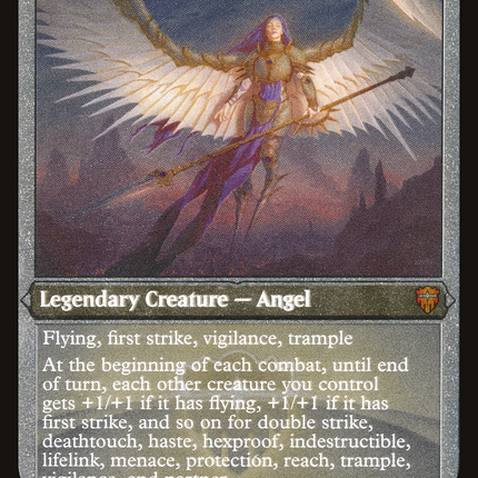 Akroma, Vision of Ixidor [Commander Legends] Etched Foil
