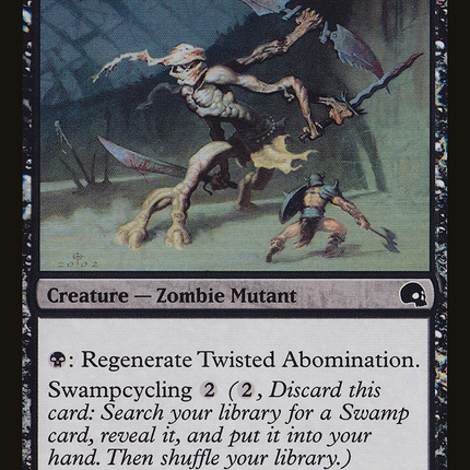 Twisted Abomination [Premium Deck Series: Graveborn] Foil