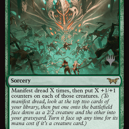 Valgavoth's Onslaught [Duskmourn: House of Horror Promos]