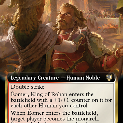 Éomer, King of Rohan (Extended Art) [Tales of Middle-earth Commander]