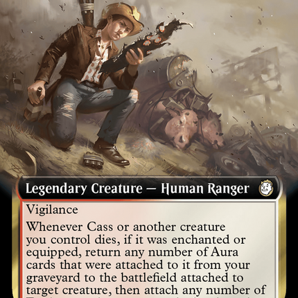 Cass, Hand of Vengeance (Extended Art) [Fallout] Surge Foil