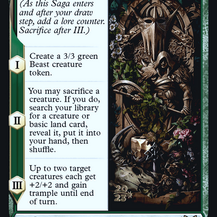 The Huntsman's Redemption [Wilds of Eldraine Promos] Prerelease Foil