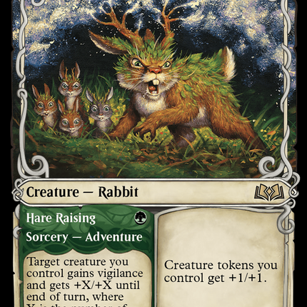 Pollen-Shield Hare // Hare Raising (Showcase) [Wilds of Eldraine]