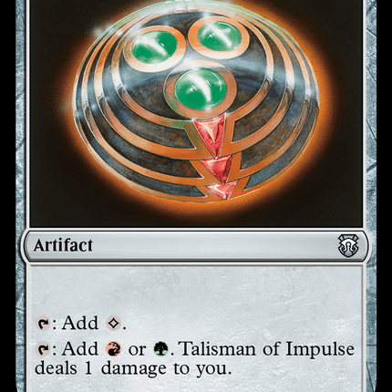 Talisman of Impulse [Modern Horizons 3 Commander]