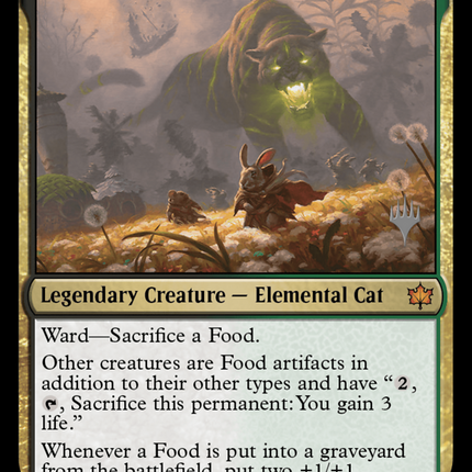 Ygra, Eater of All [Bloomburrow Promos] Foil