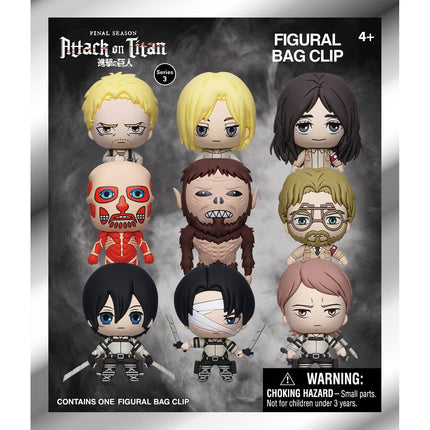 Attack on Titan Figurine Bag Clip