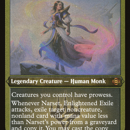 Narset, Enlightened Exile [March of the Machine: The Aftermath] Etched Foil