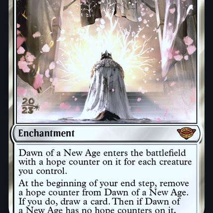 Dawn of a New Age [Tales of Middle-earth Promos] Prerelease Foil