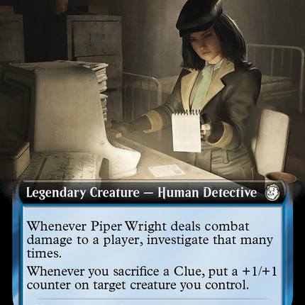 Piper Wright, Publick Reporter (Extended Art) [Fallout] Surge Foil