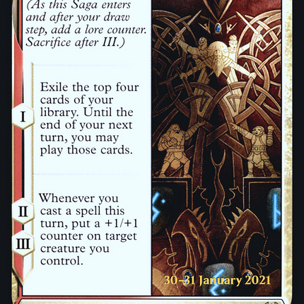 Showdown of the Skalds [Kaldheim Promos] Prerelease Foil