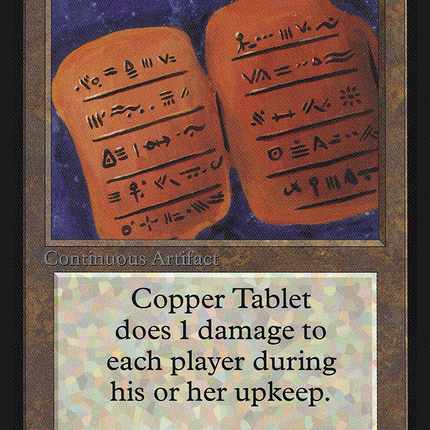 Copper Tablet [Intl. Collectors' Edition]