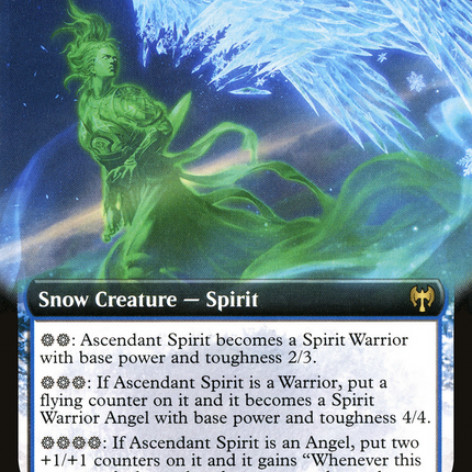 Ascendant Spirit (Extended Art) [Kaldheim]