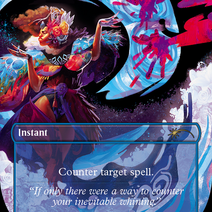 Counterspell (Borderless) [Secret Lair Drop]