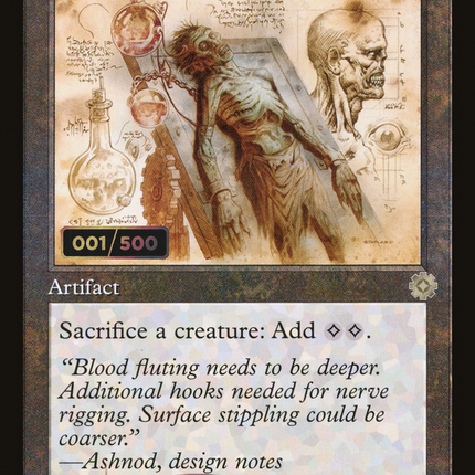 Ashnod's Altar (Retro) [The Brothers' War Retro Artifacts] Serialized Foil