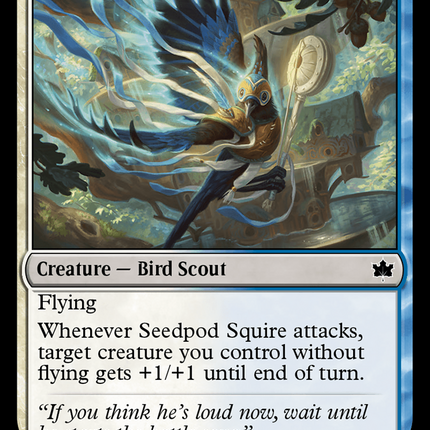 Seedpod Squire [Bloomburrow] Foil