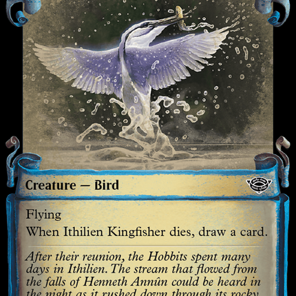 Ithilien Kingfisher (Showcase) [The Lord of the Rings: Tales of Middle-earth]