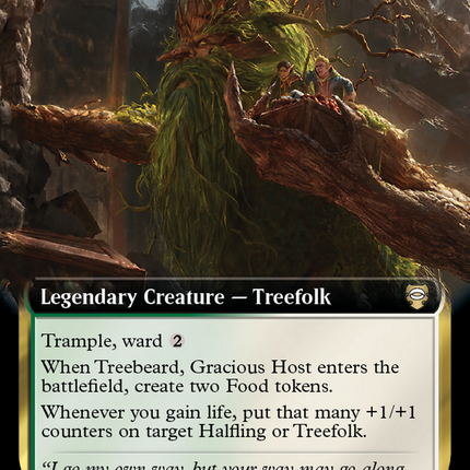 Treebeard, Gracious Host (Extended Art) [Tales of Middle-earth Commander]
