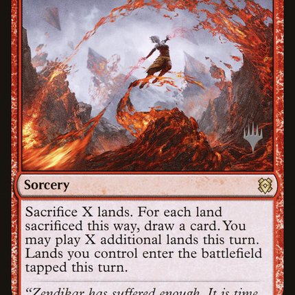 Nahiri's Lithoforming [Zendikar Rising Promos]