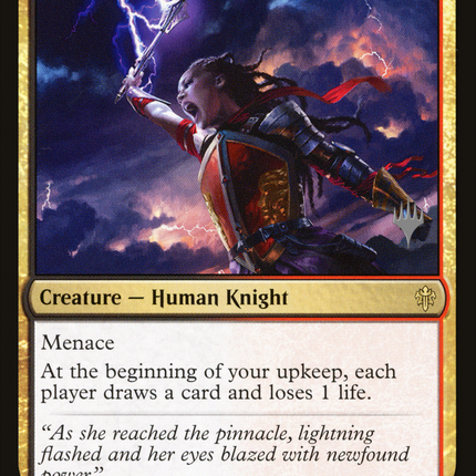 Stormfist Crusader [Throne of Eldraine Promos]