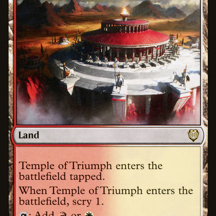 Temple of Triumph [Phyrexia: All Will Be One Commander]