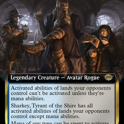 Sharkey, Tyrant of the Shire (Extended Art) [The Lord of the Rings: Tales of Middle-earth]