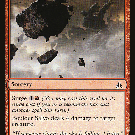 Boulder Salvo [The List]