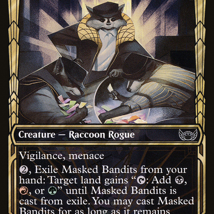 Masked Bandits (Showcase) [Streets of New Capenna]