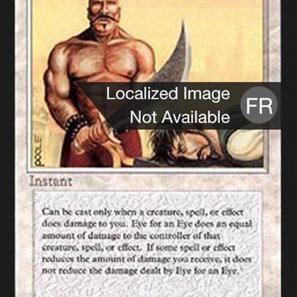 Eye for an Eye - OEil pour OEil  [Foreign Black Border]
