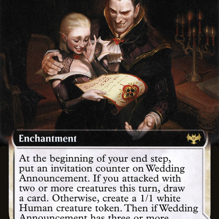 Wedding Announcement // Wedding Festivity (Extended Art) [Innistrad: Crimson Vow]