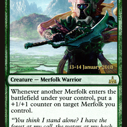Deeproot Elite [Rivals of Ixalan Promos] Prerelease Foil