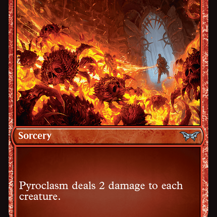 Pyroclasm [Duskmourn: House of Horror] Foil