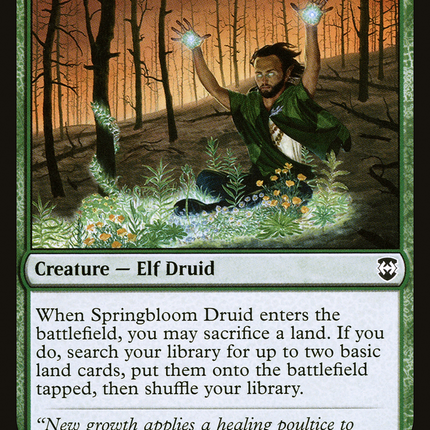 Springbloom Druid [Kaldheim Commander]