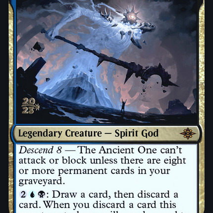 The Ancient One [The Lost Caverns of Ixalan Promos] Prerelease Foil