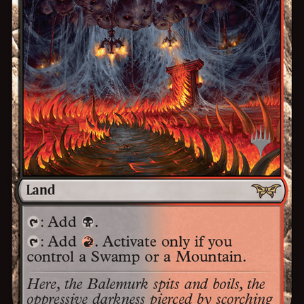 Blazemire Verge [Duskmourn: House of Horror Promos]