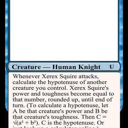 Xerex Squire [Unknown Event]