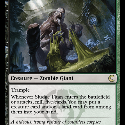 Sludge Titan [Ravnica: Clue Edition]