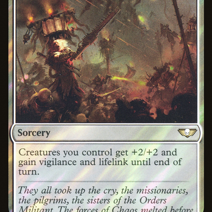 For the Emperor! [Warhammer 40,000 Commander] Surge Foil
