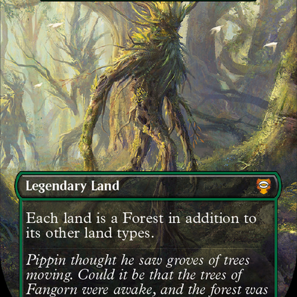 Yavimaya, Cradle of Growth (Borderless) [Tales of Middle-earth Commander]