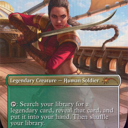 Captain Sisay (Borderless) [Secret Lair Drop] Foil