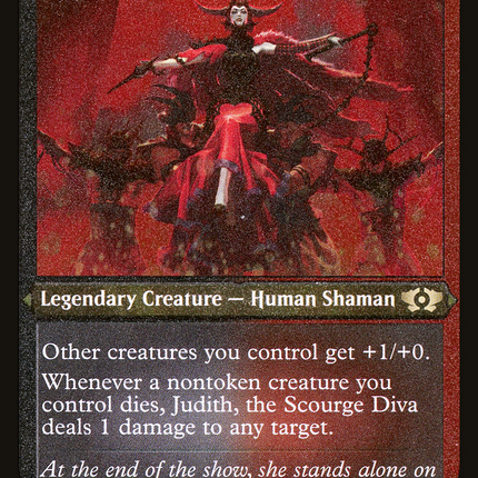 Judith, the Scourge Diva [Multiverse Legends] Etched Foil