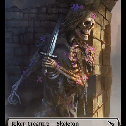 Skeleton Token [Murders at Karlov Manor Tokens]