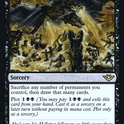Pitiless Carnage [Outlaws of Thunder Junction Promos] Prerelease Foil