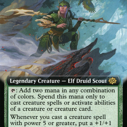 Gwenna, Eyes of Gaea (Extended Art) [The Brothers' War]