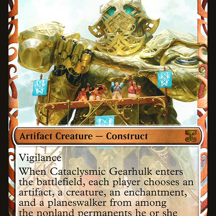 Cataclysmic Gearhulk [Kaladesh Inventions] Foil