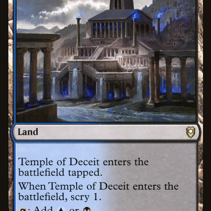 Temple of Deceit [Commander Legends: Battle for Baldur's Gate]