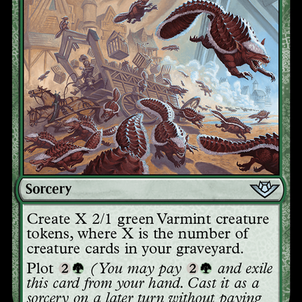 Rise of the Varmints [Outlaws of Thunder Junction] Foil