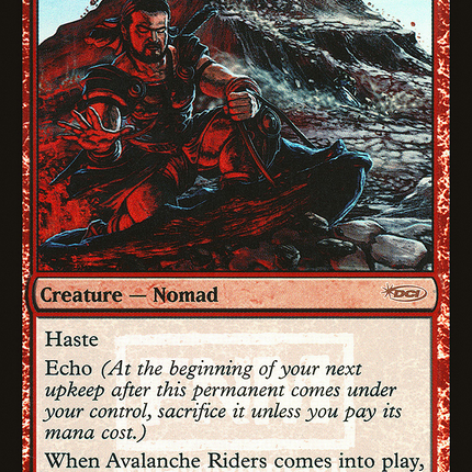 Avalanche Riders [Friday Night Magic 2004] Foil